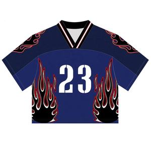 Uniforme Deportivo Sublimado para Fútbol Americano, Jersey de Fútbol, Ropa Deportiva con Estampado Digital, Conjuntos Unisex para Mujer - Product Image 1