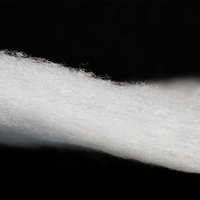 Rouleaux de rembourrage isolant en microfibre de polyester ignifuge et résistant aux flammes, sans agent blanchissant optique