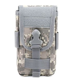 Bolso Vintage de gran capacidad para teléfono, riñonera de camuflaje multiusos, para deportes al aire libre, informal, para tarjetas, monedero, hecho con cremallera, Oxford - Product Image 1