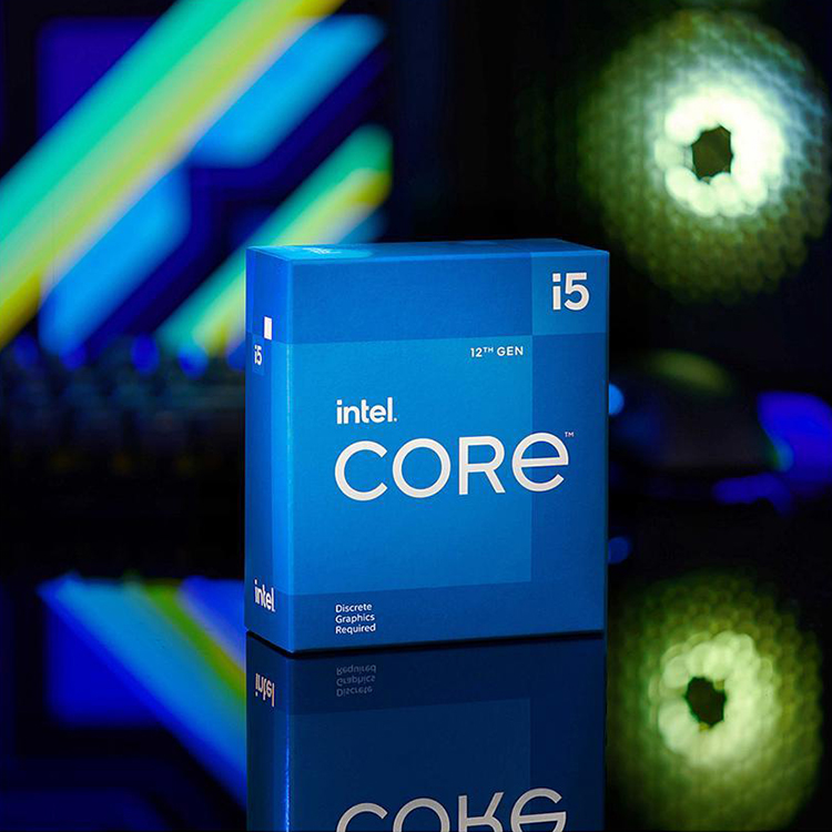 Intel Core I5-12400f - 6 Cores up to 4.4 Ghz, 65W Power