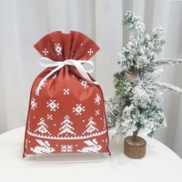 Huadefeng 100% PP Non Tissé Cadeau Emballage Sac Nouveau Design Logo Personnalisé Emballage De Noël pour Les Cadeaux De Vacances