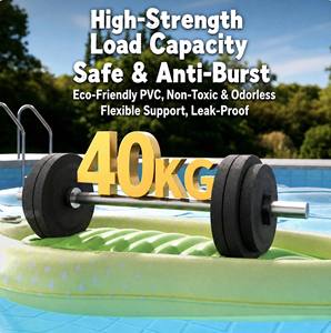 Flotador Inflable para Niños con Asas, Bomba de Aire Integrada, Material de PVC, Capacidad de 40 kg, Ligero, para Playa, Resort, Hotel - Product Image 5