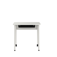 Bureau d'enseignant moderne en tissu avec table simple pour école, bureau, salle de réunion et pupitre de conférence