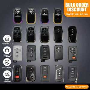 Venta directa de fábrica, cubierta Fob en blanco para llaves de coche universales inteligentes, llaves de vehículo - Product Image 2