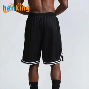 Ehanking Casual Shorts Men's Mesh Breathable Loose Sports Running Fitness Training Workout <b>Basketball</b> Shorts - Product Image 4