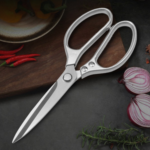 Stainless Steel <b>Kitchen</b> <b>Scissors</b> Straight Head 5th Generation Multi Purpose For Home Use - Product Image 1
