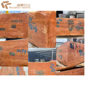 Prix d'usine <span class=keywords><strong>travertin</strong></span> <span class=keywords><strong>rouge</strong></span> poli pour la maison blocs de décoration - Product Image 1