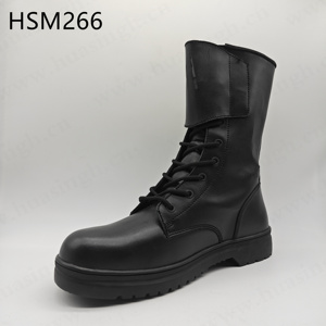 Botas de Combate ZYF para Hombre, Duraderas, para Caminos de Grava, con Aumento de Altura de 14 Pulgadas, Color Negro, para Expediciones HSM037 - Product Image 5