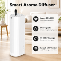 Diffuseur d'arômes sans eau à capteur radar, contrôle WiFi et Bluetooth via application, machine à parfum de table, alimentation double Type-C, directement de l'usine OEM