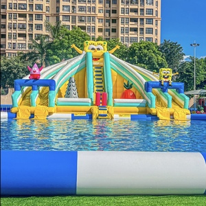 Sıcak satış şişme yüzen su parkı ekipmanları ev yetişkin eğlence için-Juegos Para Parques su oynamak Juegos Para Parques - Product Image 4