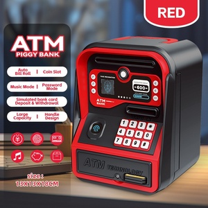 กระปุก<span class=keywords><strong>ออมสิน</strong></span>ของเล่นเด็ก รูปแบบจำลองพลาสติก พร้อมระบบสแกนลายนิ้วมือ ใส่บัตรได้ ความจุเยอะ พร้อมรหัสผ่าน - Product Image 2