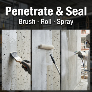 Water Based Waterproof Moisture Barrier Sealed Base Prime Undercoat for Concrete Building Substrate Protection - Product Image 4