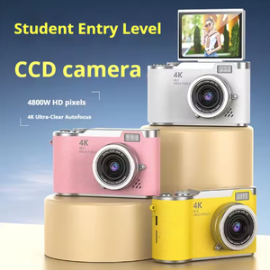 Cámara Digital Flip con Sistema <span class=keywords><strong>de</strong></span> Color Macaron LK007, Cámara Retro <span class=keywords><strong>de</strong></span> Nivel Básico para Estudiantes con Grabación <span class=keywords><strong>de</strong></span> Video para Niños y Niñas - Product Image 3