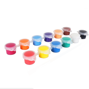 Juego <span class=keywords><strong>de</strong></span> <span class=keywords><strong>Pintura</strong></span> Acrílica en Tiras <span class=keywords><strong>de</strong></span> 6x3ml, Venta al por Mayor <span class=keywords><strong>de</strong></span> Fábrica, Económico, <span class=keywords><strong>para</strong></span> Vidrio, Lienzo y Papel, No Tóxico, con Pincel - Product Image 2