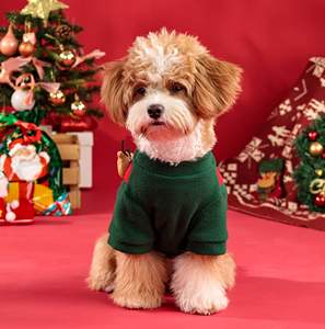 Niedlicher Weihnachts-Hundepullover mit Rock, Winter-Outfit, Haustierkleidung, Accessoire für Pelzfreunde - Product Image 5
