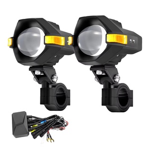 El más nuevo Kit <span class=keywords><strong>de</strong></span> luces para motocicleta, doble Color, haz Alto y Bajo, Flash, luces Led para conducir motocicletas, <span class=keywords><strong>foco</strong></span> - Product Image 1