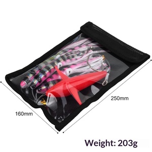 <span class=keywords><strong>Leurre</strong></span> de pêche à la traîne à hélice, imitation calmar UV-bionique, 151g, petit <span class=keywords><strong>leurre</strong></span> dur artificiel en forme d'avion pour la pêche <span class=keywords><strong>au</strong></span> maquereau - Product Image 5