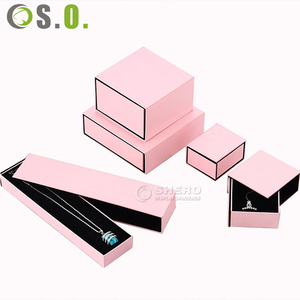 Boîte à bijoux personnalisée en cuir PU imitation cuir avec logo personnalisé, emballage de luxe unique pour bijoux, ensemble de boîtes à bijoux OEM ODM - Product Image 5