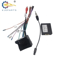 Faisceau de câblage autoradio avec boîtier décodeur CAN Bus et cadre 9 pouces pour BMW X1 E84 2010-2016