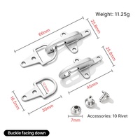Kancing Bentuk Pesawat Terbang, Warna Putih Matte, Model Lobster Clasp, Dapat Dilepas, Dapat Digunakan Kembali, Bahan Zinc Alloy, Pengait Lepas Cepat Model Pesawat untuk Mantel