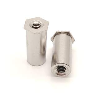 Tuerca de inserción a presión de acero inoxidable Chaohao M3x5.4 con rosca métrica para fijación de chapa metálica, grado A2-80 A - Product Image 3
