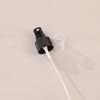 Prêt Stock 4 8 16 oz 120 250 ml Blanc Noir Vide PET carré Brume Pompe Bouteilles En Plastique Maison Vaporisateur Bouteilles Couleur Personnalisée