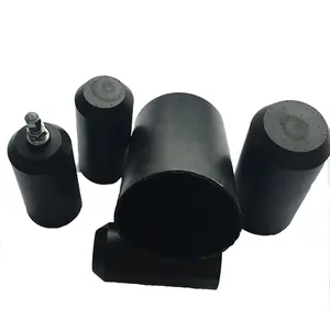 Valved end cap is available for pressurized application of telecom cables ,heat shrink end cap with Air filling nozzle