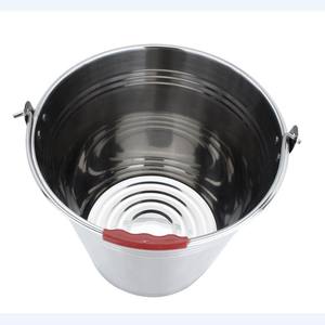 Balde de água com alça Balde de água com tampa Alta qualidade 410 201 Caixa De Metal Em Aço Inoxidável <span class=keywords><strong>BUCKETS</strong></span> Oval Inox Ice Bucket - Product Image 4