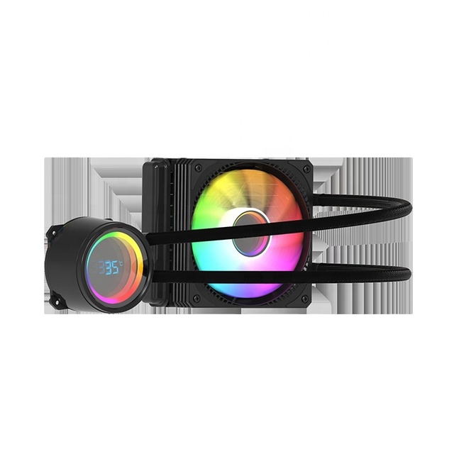 JNP-AR120B High Performance Computer Case ARGB 120mm CPU Liquid Cooler 3Pin PC Water Cooling System