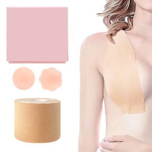 Bande adhésive pour poitrine imperméable, réutilisable, rembourrée, confortable, lavable, effet liftant, cache-tétons, pétales de poitrine - Product Image 5