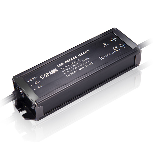 IP67 Outdoor Waterproof LED Driver 12V/24V AC DC CCTV Camera Switching Supply Slim Strip Light Power Supply 5A Output Current