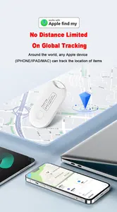 No Distance Limited Mini Key Trackers Card Smart Global Tracking Locator Device for Find My Vehicle Child Pet Dog Cat Cow