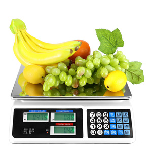 Nueva Báscula de Precisión de 30 kg con Pantalla LCD y Soporte OEM para Supermercados - Product Image 1