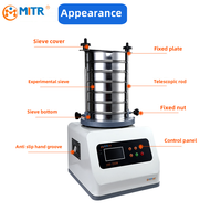 Machine de tamisage vibratoire en acier inoxydable MITR Industry pour l'analyse des poudres en laboratoire