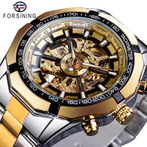 <span class=keywords><strong>Orologio</strong></span> Automatico Scheletrato <span class=keywords><strong>da</strong></span> Uomo Forsining, Orologi Meccanici Scheletrati Dorati, Grandi Orologi <span class=keywords><strong>da</strong></span> <span class=keywords><strong>Polso</strong></span> <span class=keywords><strong>Vintage</strong></span> di Lusso in Acciaio Inossidabile per Uomo - Product Image 1