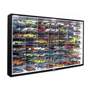 Vitrina <span class=keywords><strong>de</strong></span> coche <span class=keywords><strong>de</strong></span> escala 1/64 montada en la pared <span class=keywords><strong>de</strong></span> acrílico vitrina <span class=keywords><strong>Hot</strong></span> <span class=keywords><strong>Wheels</strong></span> vitrina con puerta - Product Image 5