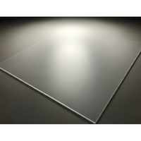 Feuille de diffuseur acrylique haute clarté, découpe personnalisée, transmission de 60 à 80 %, épaisseur de 0,8 à 2,5 mm, taille 1200x1200 mm, certifiée RoHS REACH
