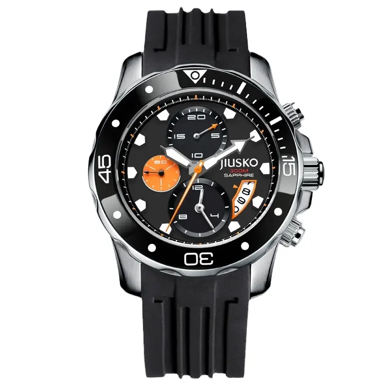 300m waterproof diving watches men wrist with custom logo