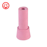 Buse de sablage en céramique rose résistante aux hautes températures, buse de remplacement pour pistolet de sablage