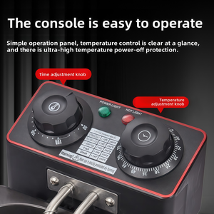 Freidora Eléctrica Comercial Pequeña <span class=keywords><strong>de</strong></span> Cilindro Simple/Doble con Filtrado <span class=keywords><strong>de</strong></span> Aceite para Papas Fritas y Pollo Frito, con Temperatura Constante - Product Image 5