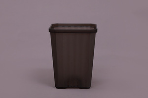 Mini pot de fleurs en plastique épais transparent et coloré en gros Pot de <span class=keywords><strong>semis</strong></span> en plastique avec cône de fleur en pierre brute - Product Image 3