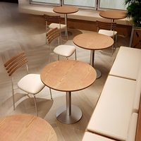 Table et chaises de restaurant minimalistes modernes, table et chaises pour restaurant léger, café, salon de thé