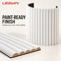 Papier peint 3D, décoration intérieure, panneaux muraux acoustiques, panneaux muraux en bois rainurés, panneaux muraux flexibles en MDF