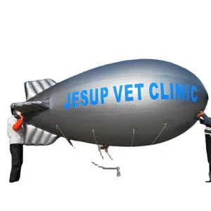 厂家充气气球型 PVC 飞艇气球/充气 blimps 广告