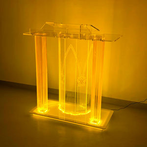 Moderno Podio de Acrílico Transparente para Iglesia, Escuela, Hotel, Hogar, Bar - Precio de Fábrica - Product Image 3