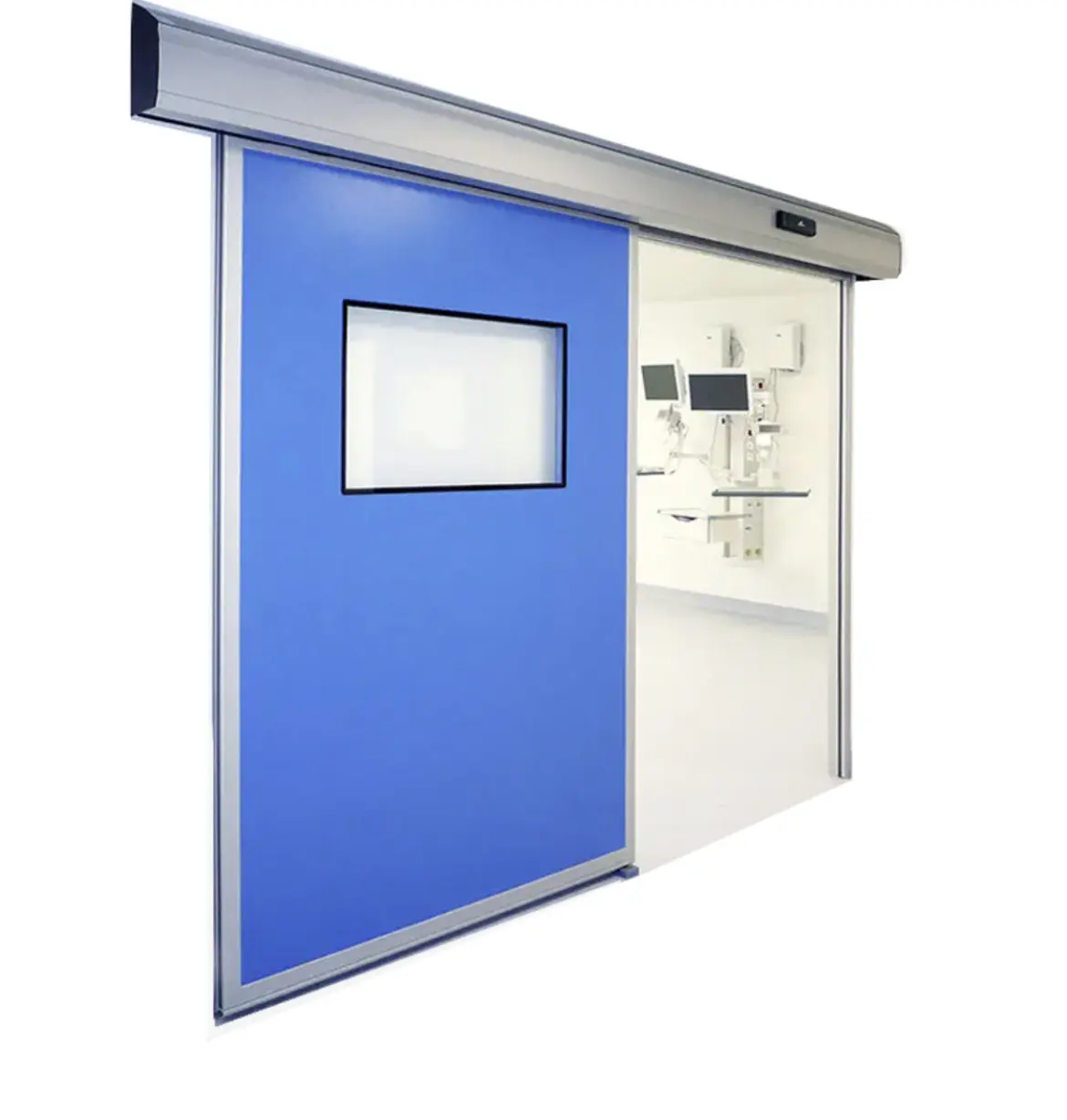 Gmp病院機械アルミニウムシステム価格自動X線保護クリーンルーム引き戸設計クリニック用