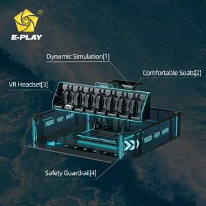 Cine <span class=keywords><strong>Simulador</strong></span> de <span class=keywords><strong>Vuelo</strong></span> VR 9D Comercial |   Trampolín de Fibra de Vidrio y Acero de Alta Resistencia para el Hogar, Aeropuertos, Parques de Aventuras - Product Image 3