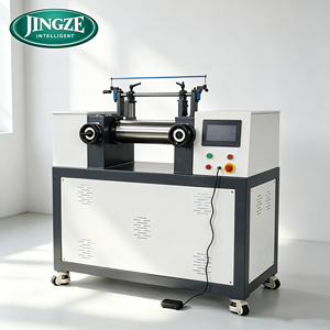 Molino Plastificador de 16 Pulgadas con Rodamientos Delanteros, Mezcla Continua para Procesamiento Industrial de TPR, <span class=keywords><strong>EVA</strong></span> y Silicona - Product Image 1