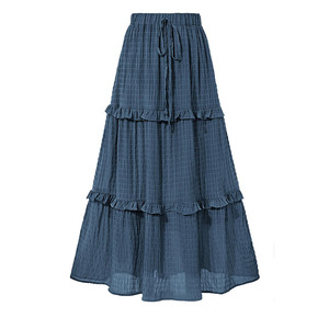 <span class=keywords><strong>Jupe</strong></span> <span class=keywords><strong>longue</strong></span> d'été sur mesure pour femme 2026 – Élégante <span class=keywords><strong>jupe</strong></span> mi-<span class=keywords><strong>longue</strong></span> évasée taille haute pour cocktail, soirée ou invitée de <span class=keywords><strong>mariage</strong></span> - Product Image 1