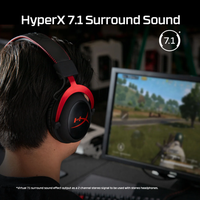 Audífonos HyperX Cloud II JL con Cable, Dinámicos, para Juegos, USB, Viajes, Deportes, Resistentes al Agua IPX3, Sonido Envolvente Hi-Fi 7.1, ANC Digital